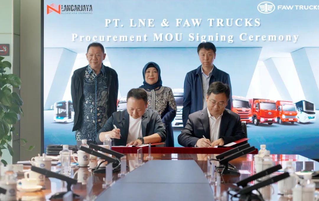 Indonesian breakthrough! FAWDE signs 1,500-unit order with LNE
